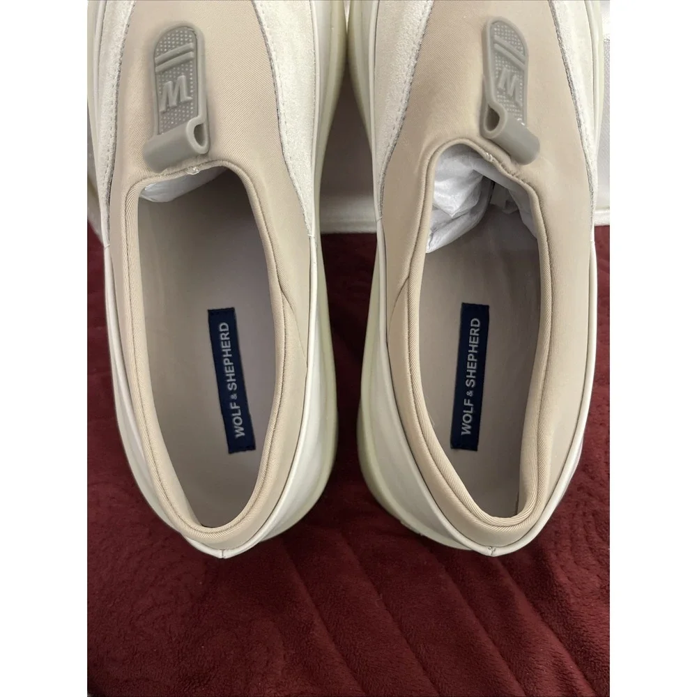 New Wolf & Shepherd Cruise Shoe‎ Slipper Unisex M11-W12.5 Tre Gray Slip-On Money